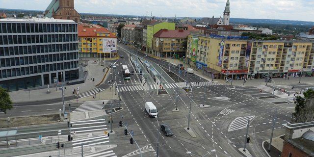 Transportation hub “Brama Portowa” in Szczecin
