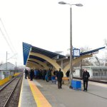 Ursus Niedźwiadek Railway Station in Warszawa